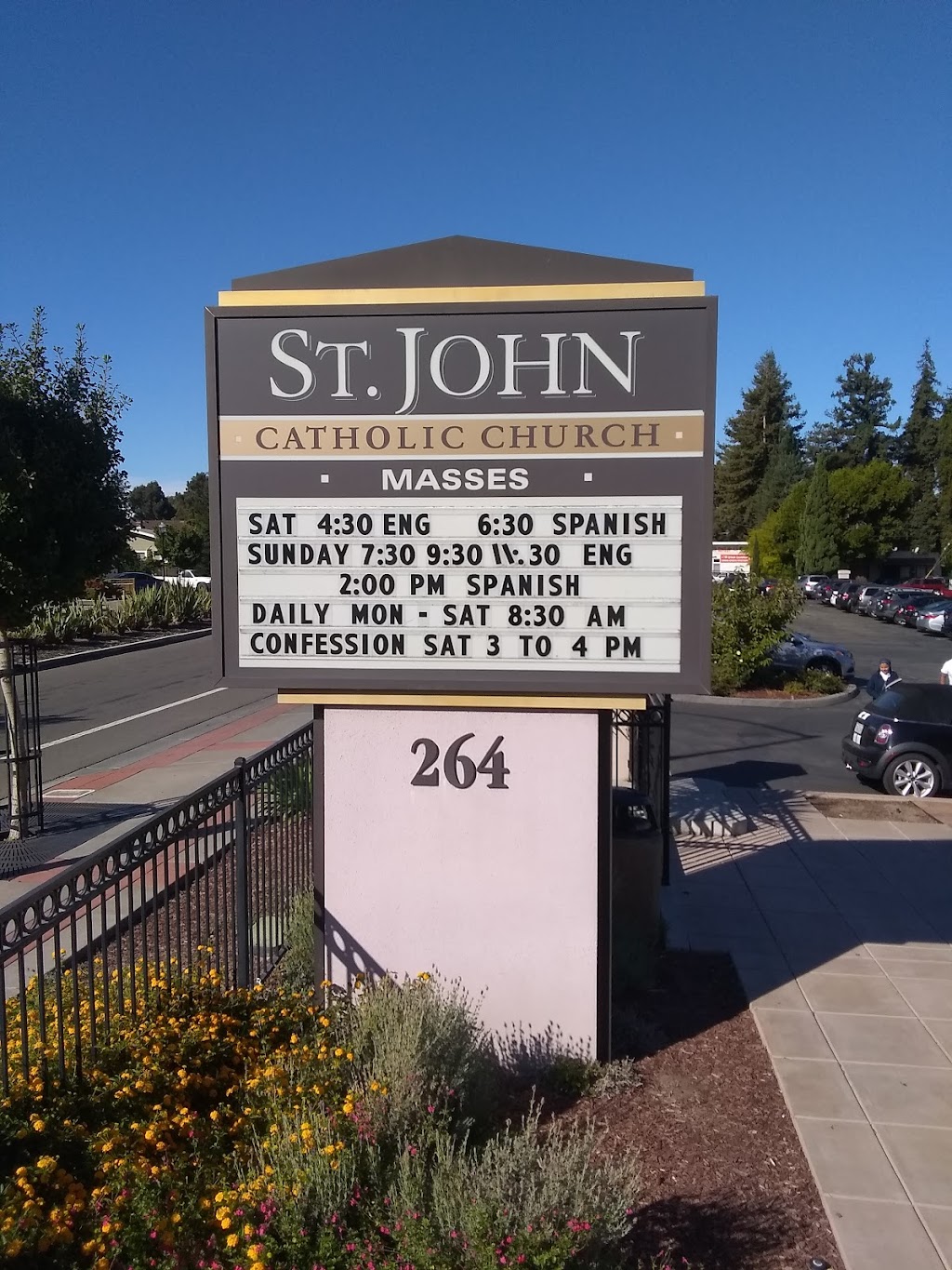 St. John the Baptist Catholic Church | 264 E Lewelling Blvd, San Lorenzo, CA 94580, USA | Phone: (510) 351-5050