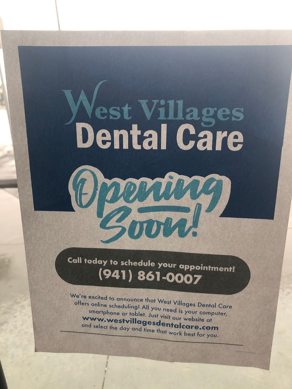 West Villages Dental Care | 12152 Mercado Dr, Venice, FL 34293, USA | Phone: (941) 786-0897