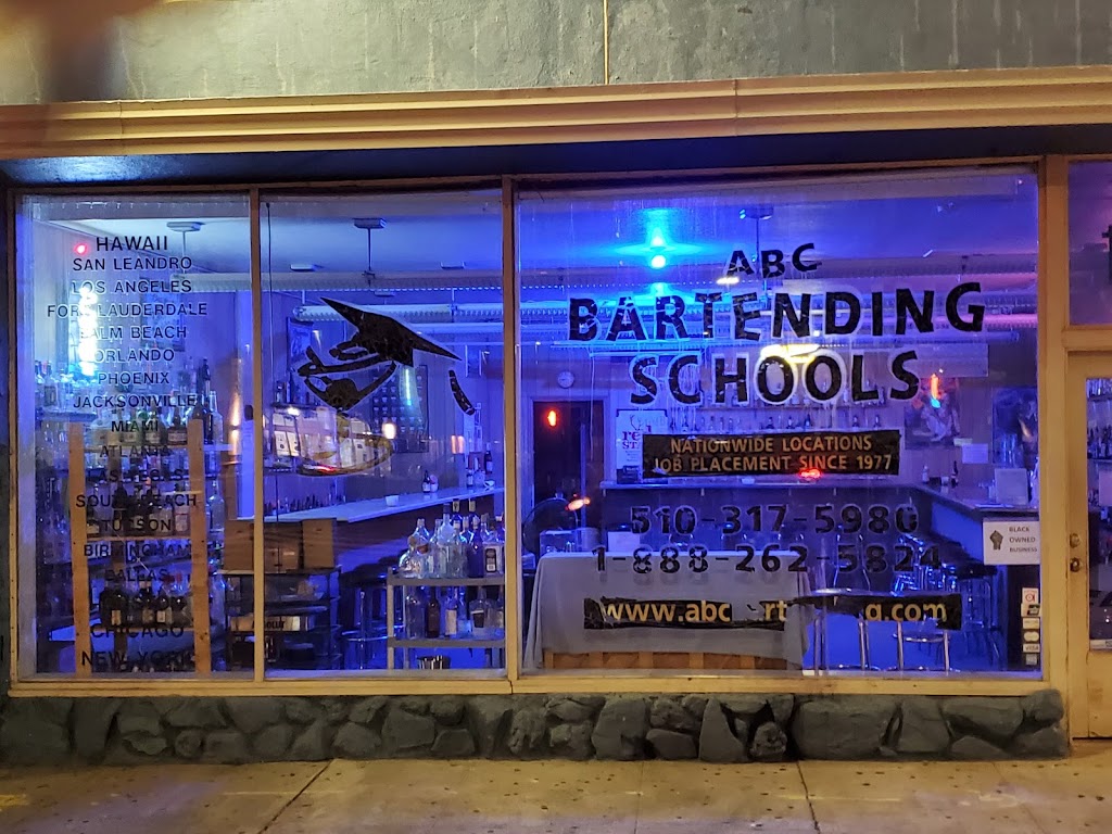 ABC Bartending School of the Bay | 1966, 15694 E 14th St, San Leandro, CA 94578, USA | Phone: (510) 317-5980