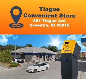 Bitcoin ATM Coventry - Coinhub | 851 Tiogue Ave, Coventry, RI 02816, United States | Phone: (702) 900-2037