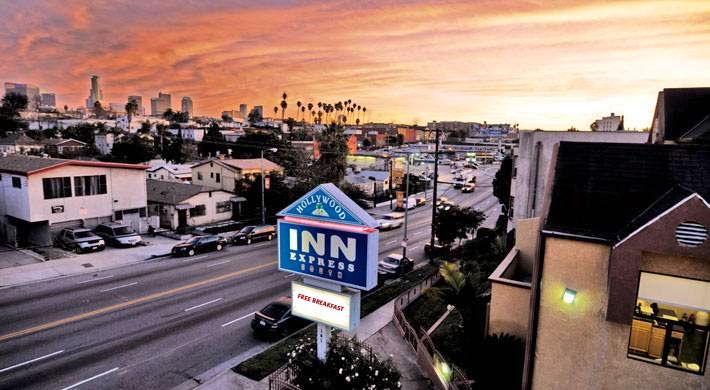 Hollywood Inn Express South | 141 N Alvarado St, Los Angeles, CA 90026, USA | Phone: (213) 413-6699