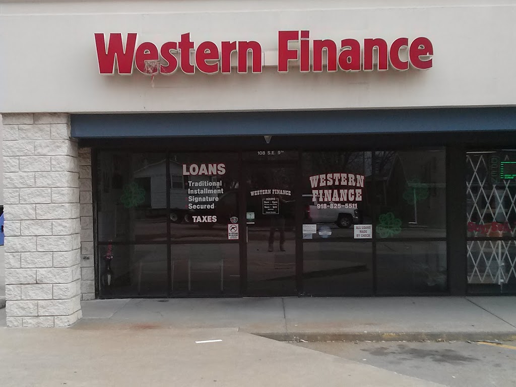 Western Finance Associates | 108 SE 9th St, Pryor, OK 74361, USA | Phone: (918) 825-5511