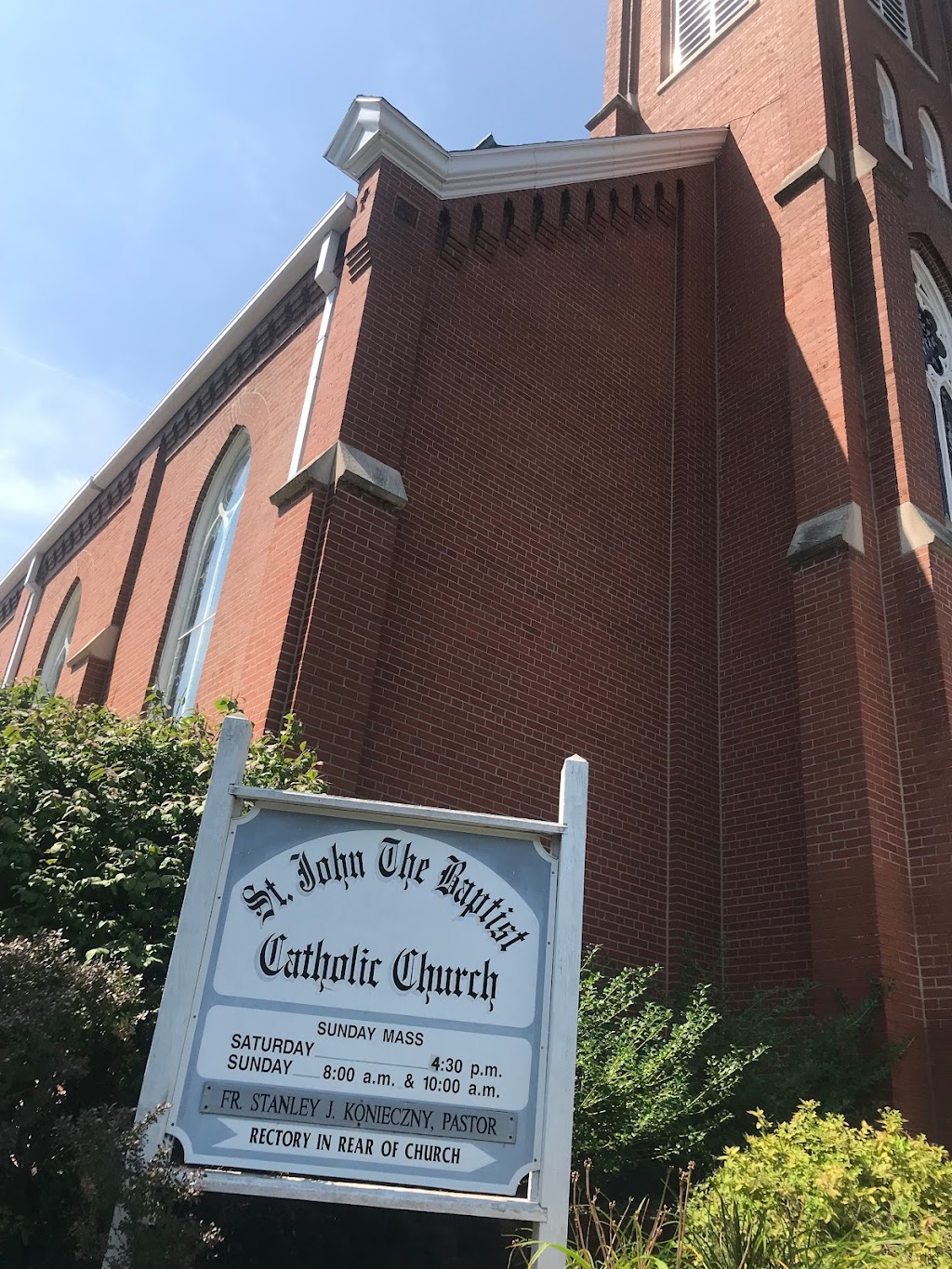 St John the Baptist Catholic Church | 10 S Lincoln St, Smithton, IL 62285, USA | Phone: (618) 234-2068