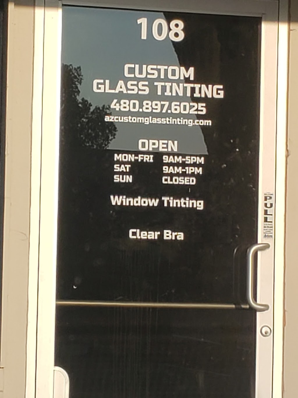 Arizona Custom Glass Tinting | 5235 S Kyrene Rd Suite 108, Tempe, AZ 85283, USA | Phone: (480) 897-6025