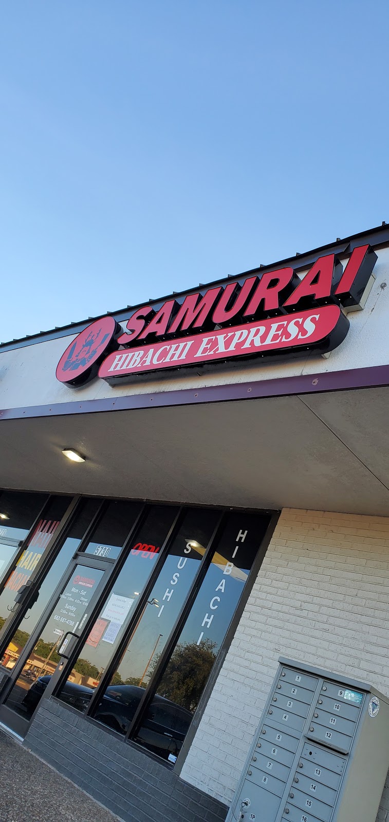 Samurai Hibachi Express | 5730 SW Green Oaks Blvd, Arlington, TX 76017, USA | Phone: (682) 587-4788