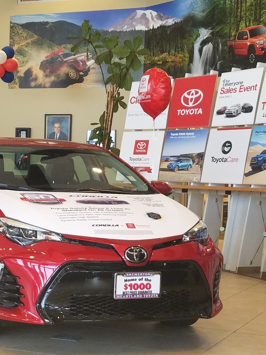 Heartland Toyota | 901 W Hills Blvd, Bremerton, WA 98312, USA | Phone: (360) 616-3271