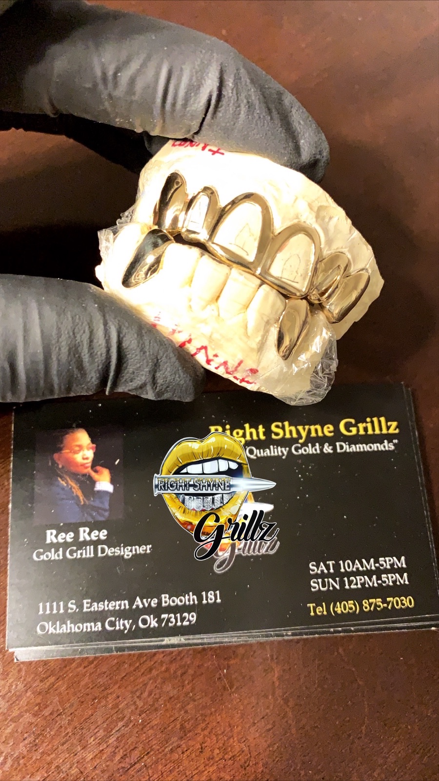 Right Shyne Grillz | 5505 Main St #103, Del City, OK 73115, USA | Phone: (405) 875-7030