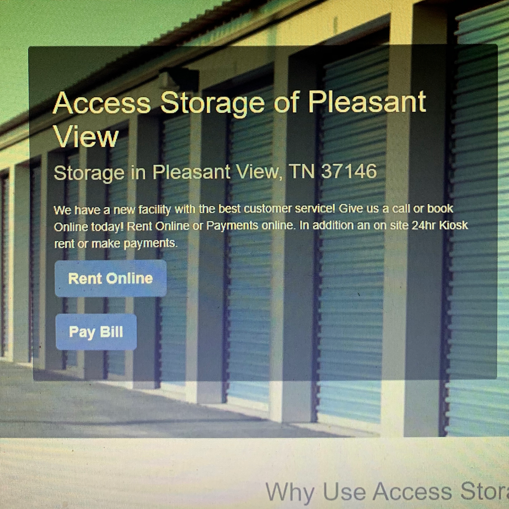 Access Storage of Pleasant View TN | 2447 TN-49 E, Pleasant View, TN 37146, USA | Phone: (615) 714-6272