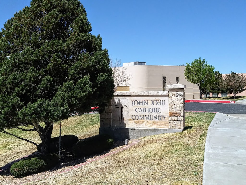 John Xxiii Catholic Community | 4831 Tramway Ridge Dr NE, Albuquerque, NM 87111 | Phone: (505) 323-2760