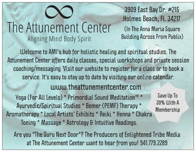 The Attunement Center | 3909 E Bay Dr #215, Holmes Beach, FL 34217 | Phone: (941) 779-2289