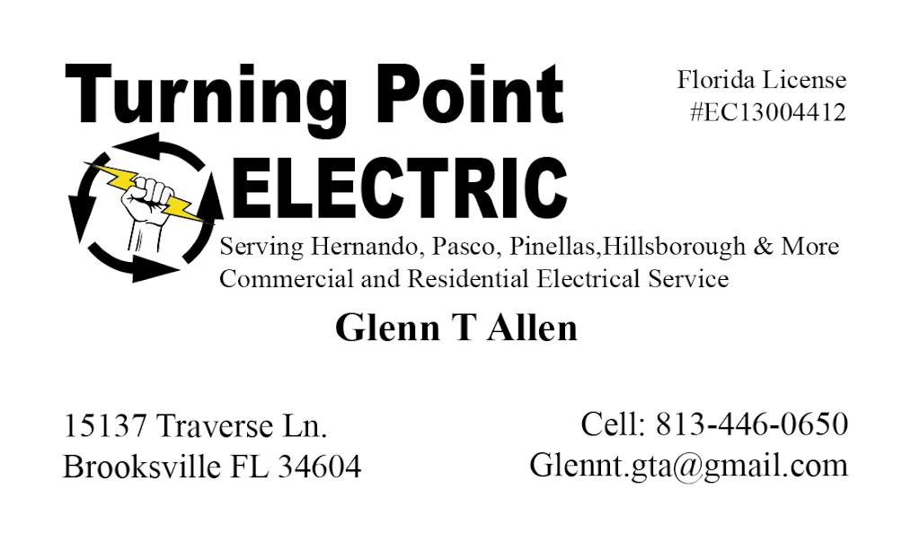 Turning Point Electric | 15137 Traverse Ln, Brooksville, FL 34604, USA | Phone: (352) 247-2144