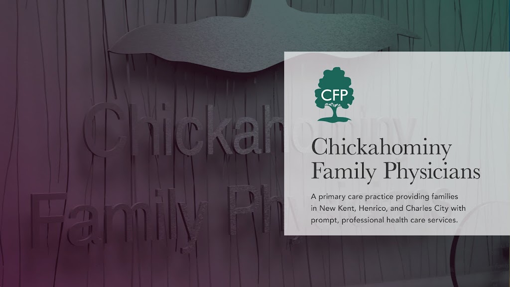 Chickahominy Family Practice | 9010 Pocahontas Trail, Providence Forge, VA 23140, USA | Phone: (804) 932-4388
