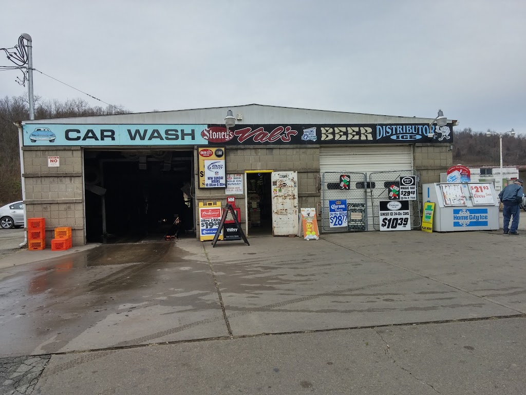 Vals Beer Distributor & Car Wash | 1025 Rostraver Rd, Belle Vernon, PA 15012, USA | Phone: (724) 929-2361