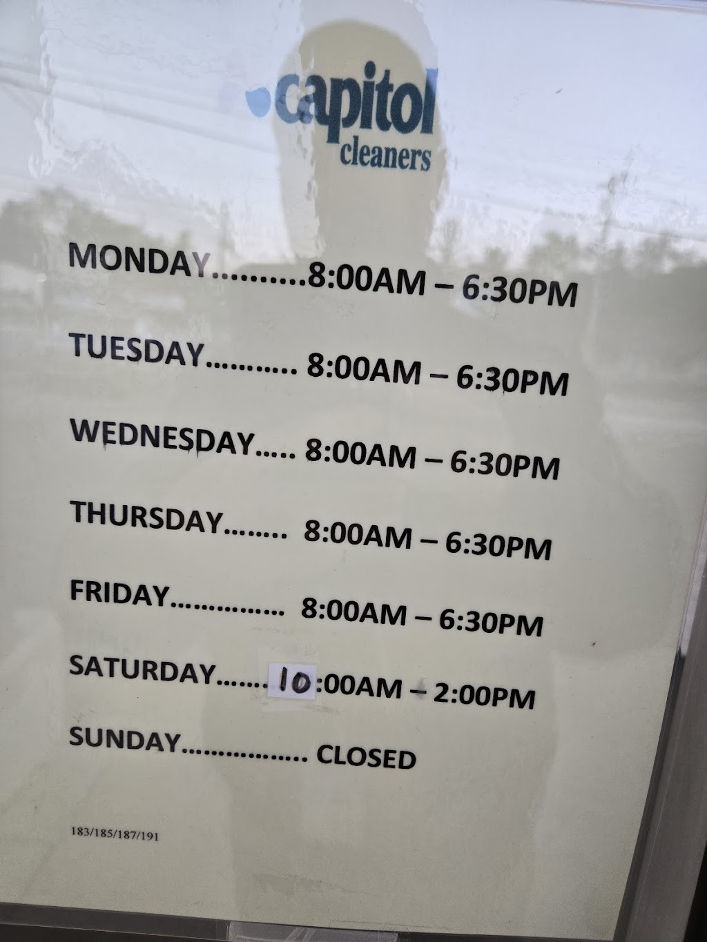 Capitol Cleaners | 3798 Dayton Xenia Rd, Beavercreek, OH 45432, USA | Phone: (937) 426-7111