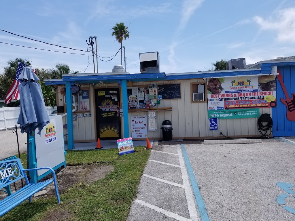 KC Sunshine Grill | 91 171st Ave, North Redington Beach, FL 33708, USA | Phone: (727) 224-2370