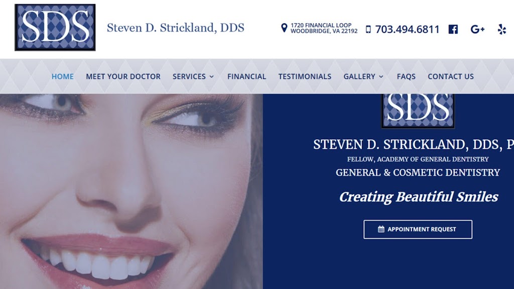 Steven Strickland, DDS, PC | 1720 Financial Loop, Woodbridge, VA 22192, USA | Phone: (703) 494-6811