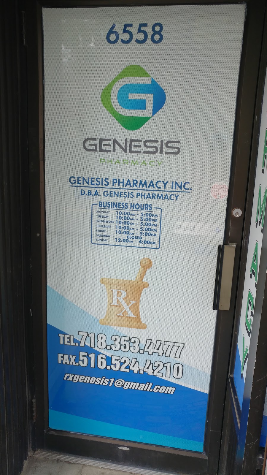Genesis Pharmacy | 6558 Fresh Meadow Ln, Fresh Meadows, NY 11365, USA | Phone: (718) 353-4477