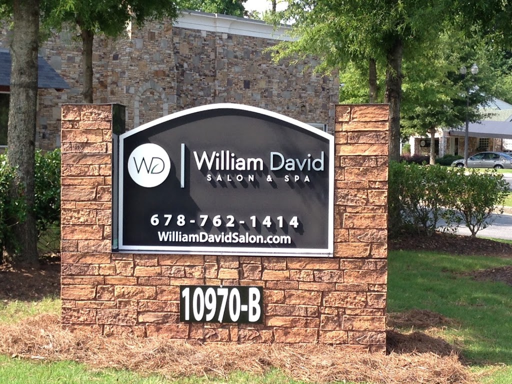 William David Salon & Spa | 10970 State Bridge Rd, Alpharetta, GA 30022, USA | Phone: (678) 762-1414