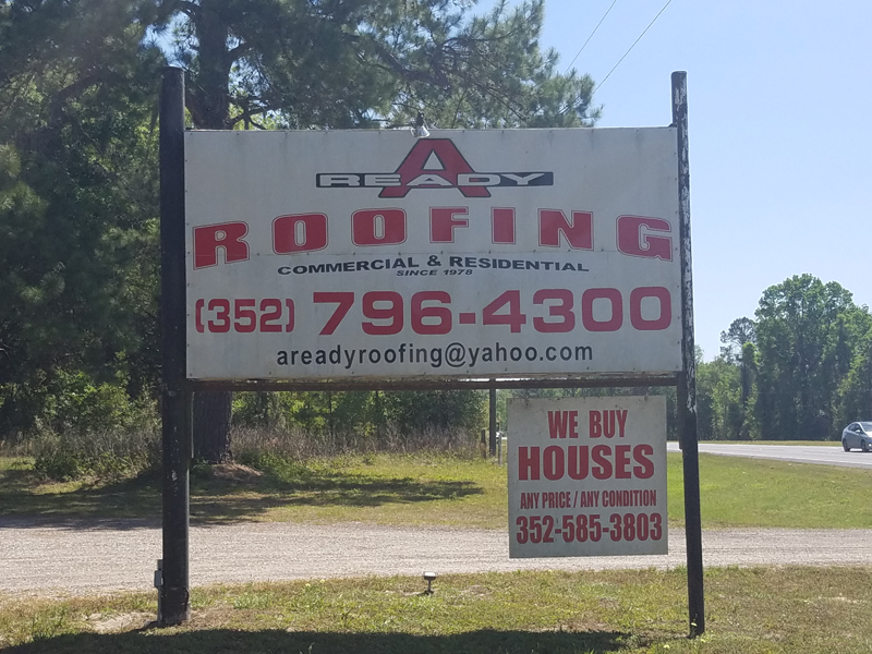 A Ready Roofing | 25001 Cortez Blvd, Brooksville, FL 34601, USA | Phone: (352) 796-4300