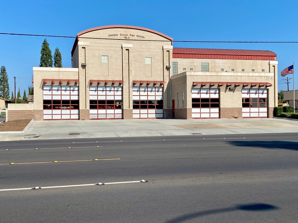 Anaheim Fire Station #6 | 1330 S Euclid St, Anaheim, CA 92802, USA | Phone: (714) 765-4000