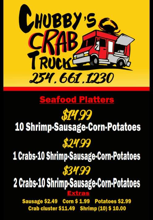 Chubbys Crab Truck | 607 W Center St, Kyle, TX 78640, USA | Phone: (254) 661-1230