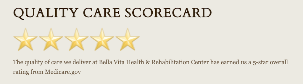 Bella Vita Health and Rehabilitation Center | 5125 N 58th Ave, Glendale, AZ 85301, USA | Phone: (623) 931-5800