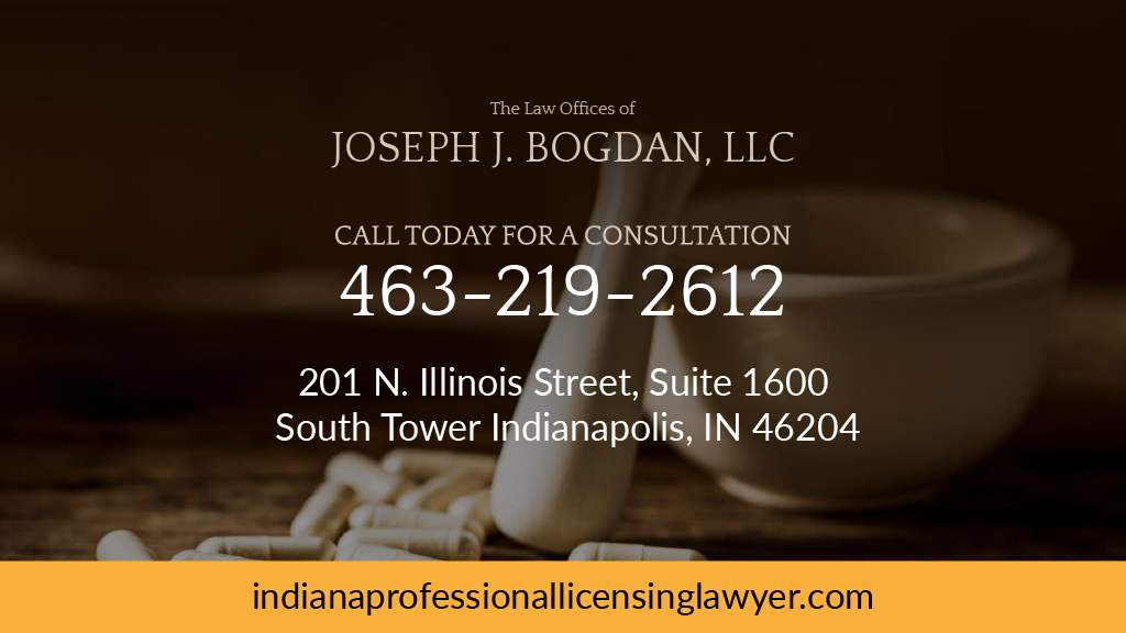 Indiana Professional License Lawyer | South Tower, 201 N Illinois St Suite 1600, Indianapolis, IN 46204, USA | Phone: (463) 219-2612