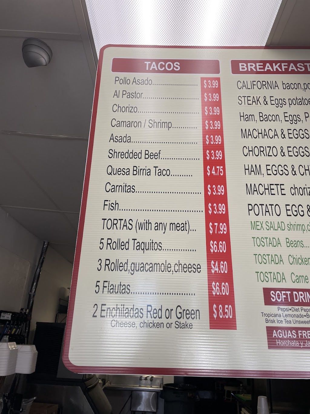 Fastmex Taco Spot | 41995 E Florida Ave, Hemet, CA 92544, USA | Phone: (951) 282-3229