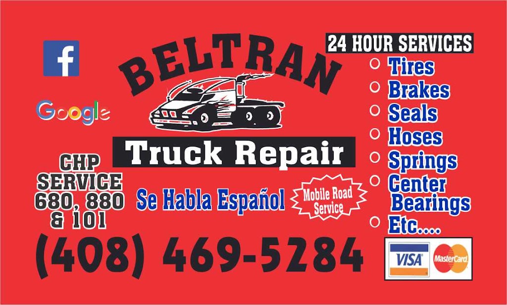 Beltrán Truck Repair | 7786 Lovers Ln, Hollister, CA 95023, USA | Phone: (408) 469-5284