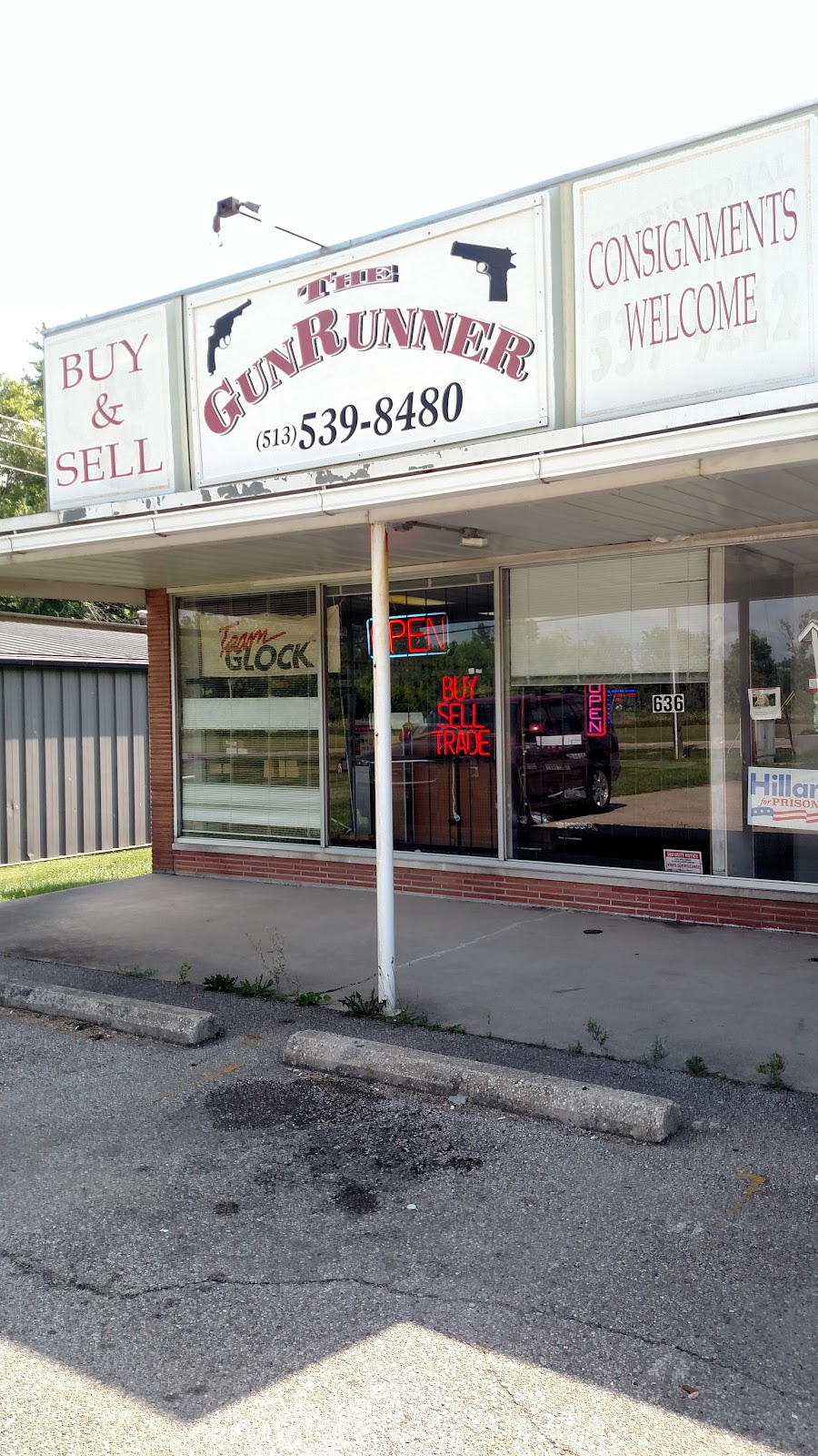 Gunrunner | 636 S Main St A, Monroe, OH 45050, USA | Phone: (513) 539-8480