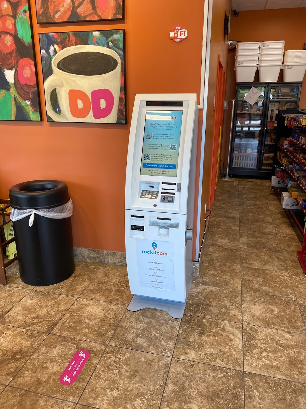 RockItCoin Bitcoin ATM | 1406 Naamans Creek Rd, Garnet Valley, PA 19060, USA | Phone: (888) 702-4826