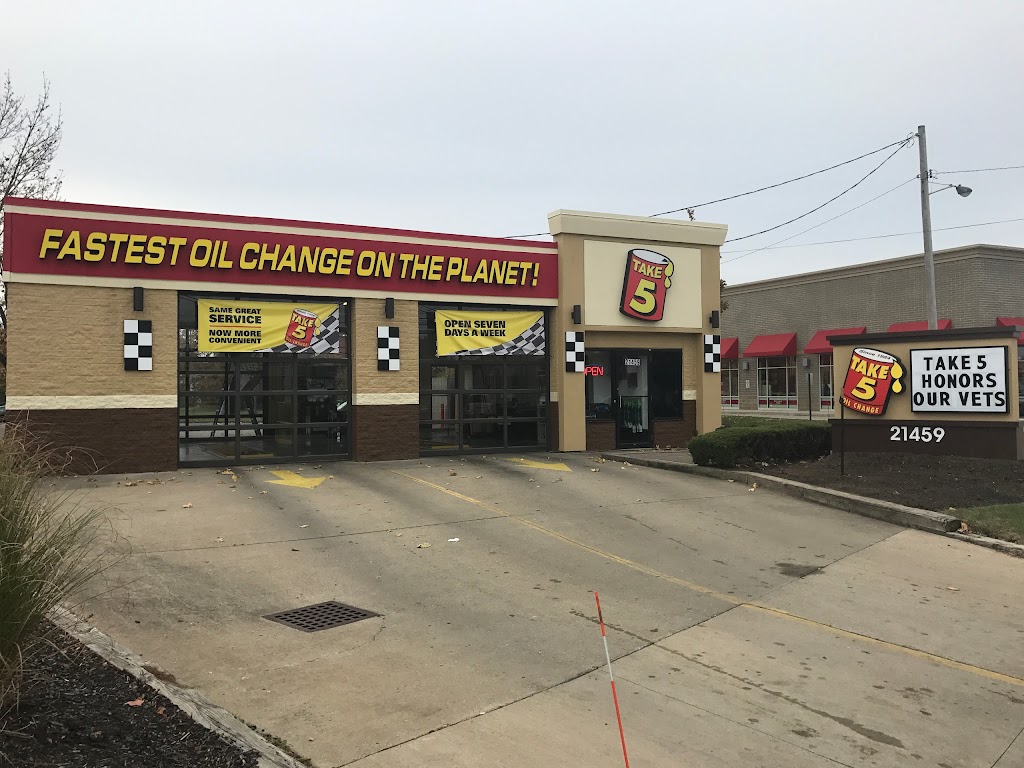 Take 5 Oil Change | 21459 Center Ridge Rd, Fairview Park, OH 44116, USA | Phone: (440) 462-1917