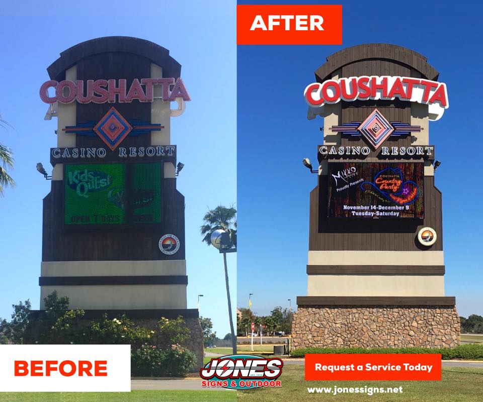 Jones Signs | 8399 Florida Blvd, Denham Springs, LA 70726 | Phone: (225) 664-7962