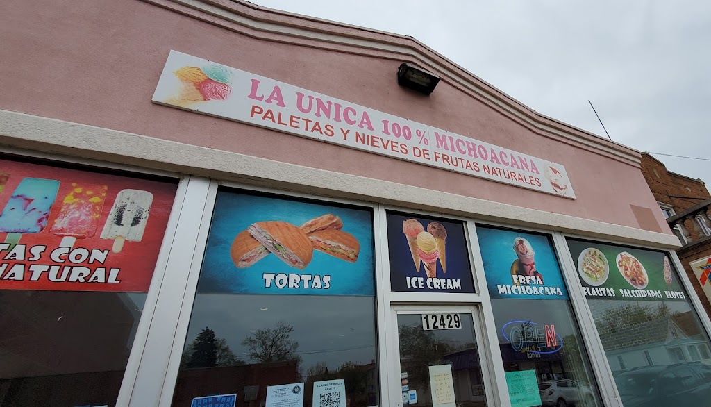 La Única 100% Michoacana | 12429 Western Ave, Blue Island, IL 60406, USA | Phone: (708) 388-6859