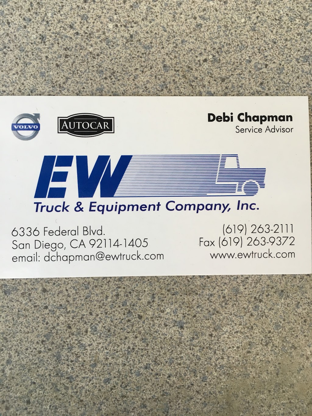 E W Truck & Equipment Co | 6336 Federal Blvd, San Diego, CA 92114, USA | Phone: (619) 263-2111