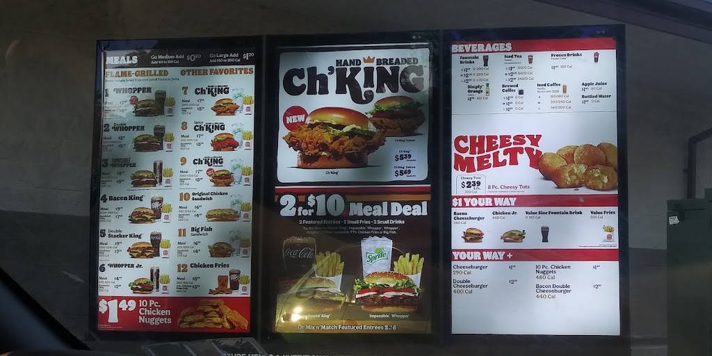 Burger King | 4124 Freedom Way, Weirton, WV 26062, USA | Phone: (681) 328-3955