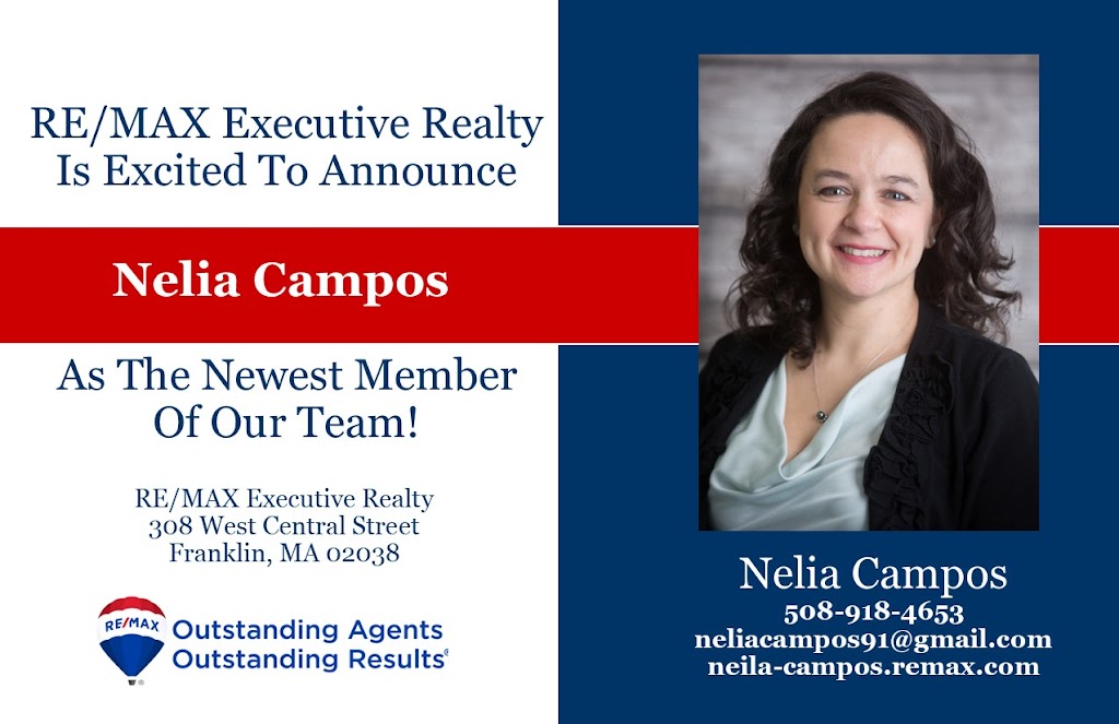 Nelia Campos, RE/MAX Realtor | 308 W Central St, Franklin, MA 02038, USA | Phone: (508) 918-4653
