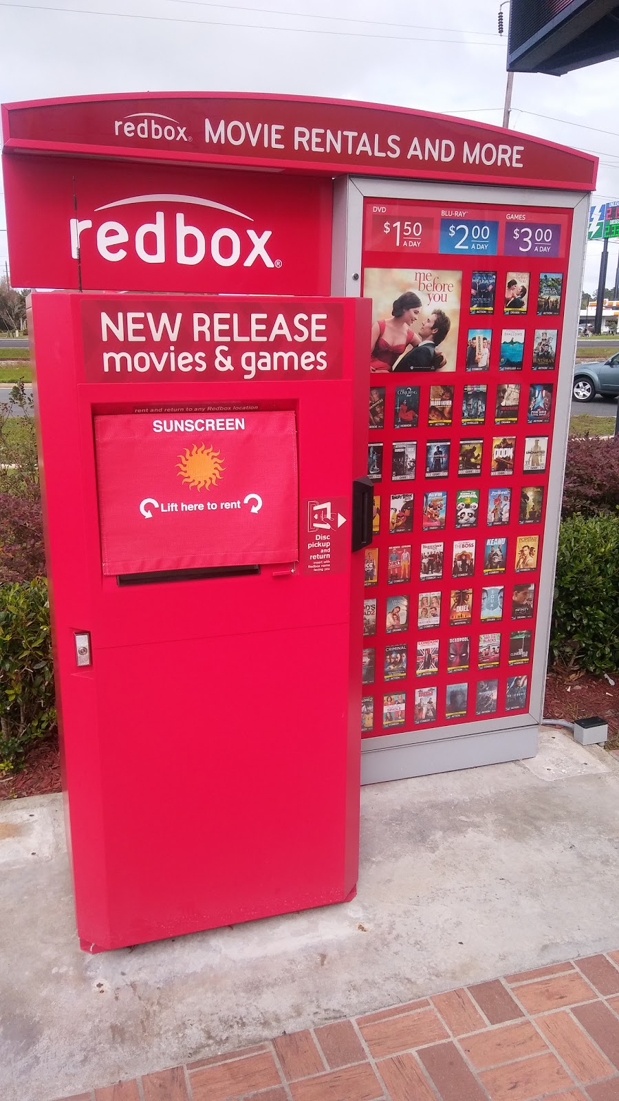 Redbox | 1105 E King Ave, Kingsland, GA 31548 | Phone: (866) 733-2693