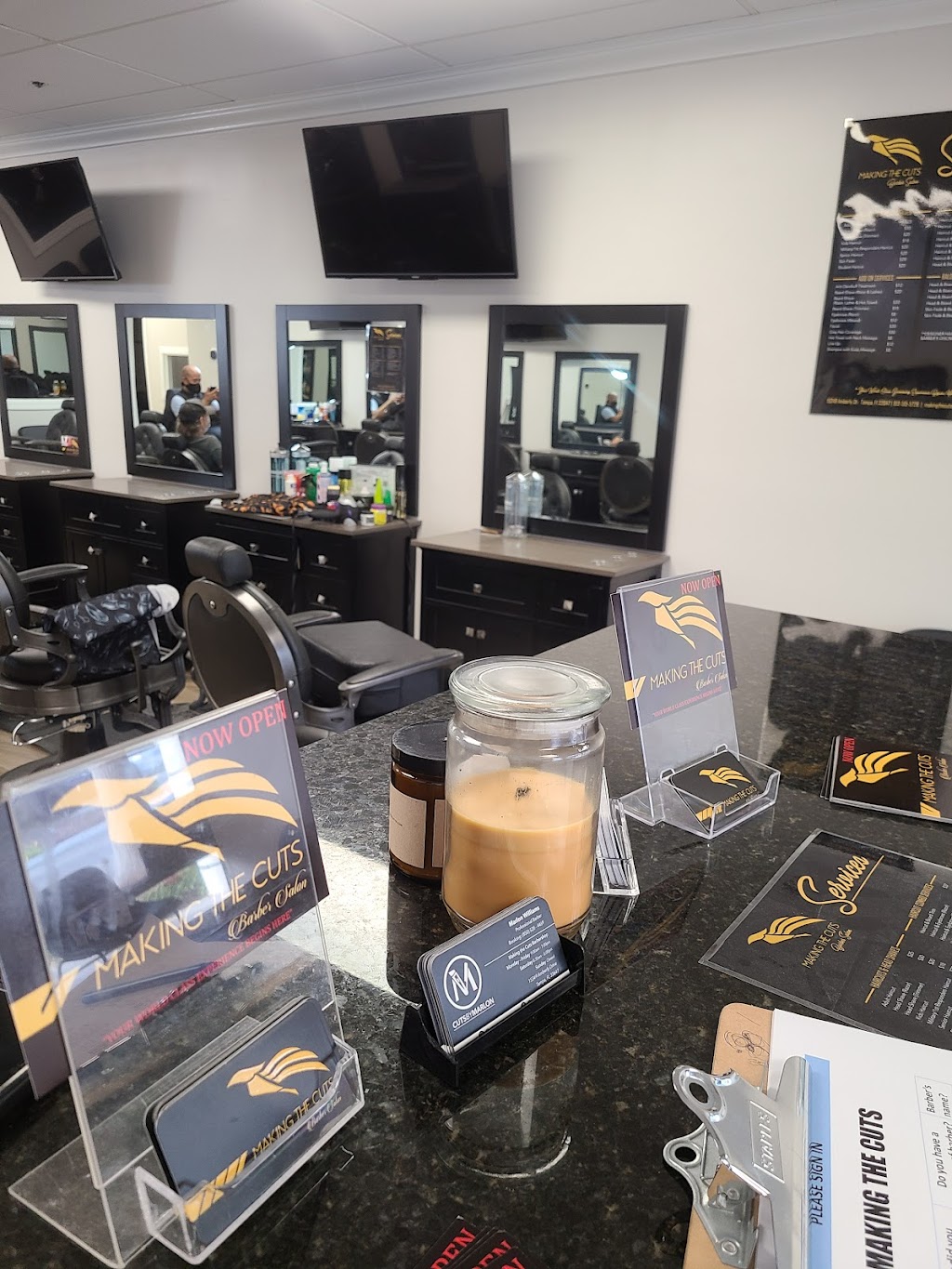 Making The Cuts Barber Salon | 15349 Amberly Dr, Tampa, FL 33647, USA | Phone: (813) 515-5726