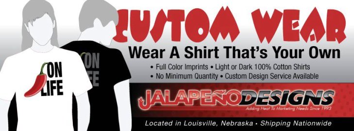 Jalapeno Designs | 406 Vine St, Louisville, NE 68037, USA | Phone: (402) 234-2844