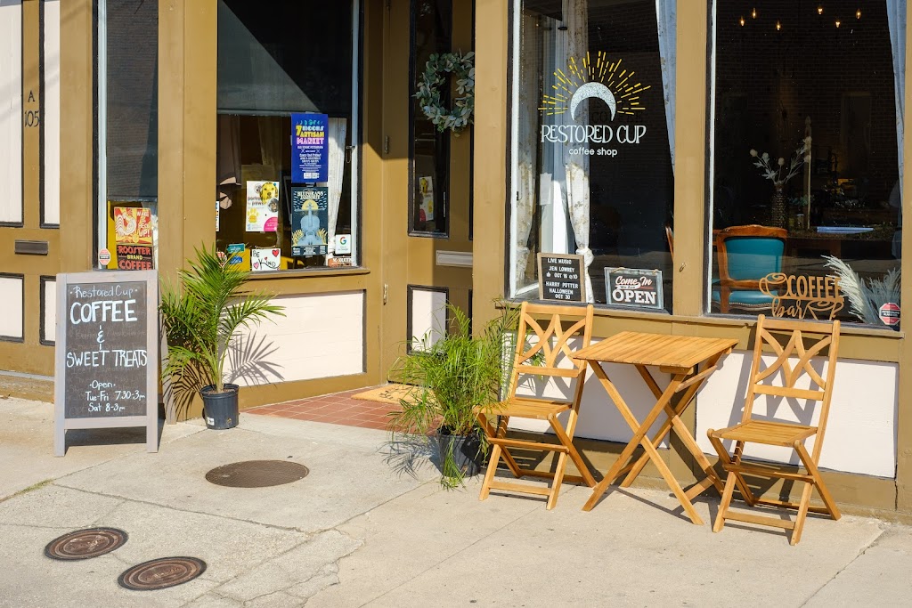 Restored Cup Coffee Shop | 105 W Bank St, Petersburg, VA 23803 | Phone: (804) 451-9252