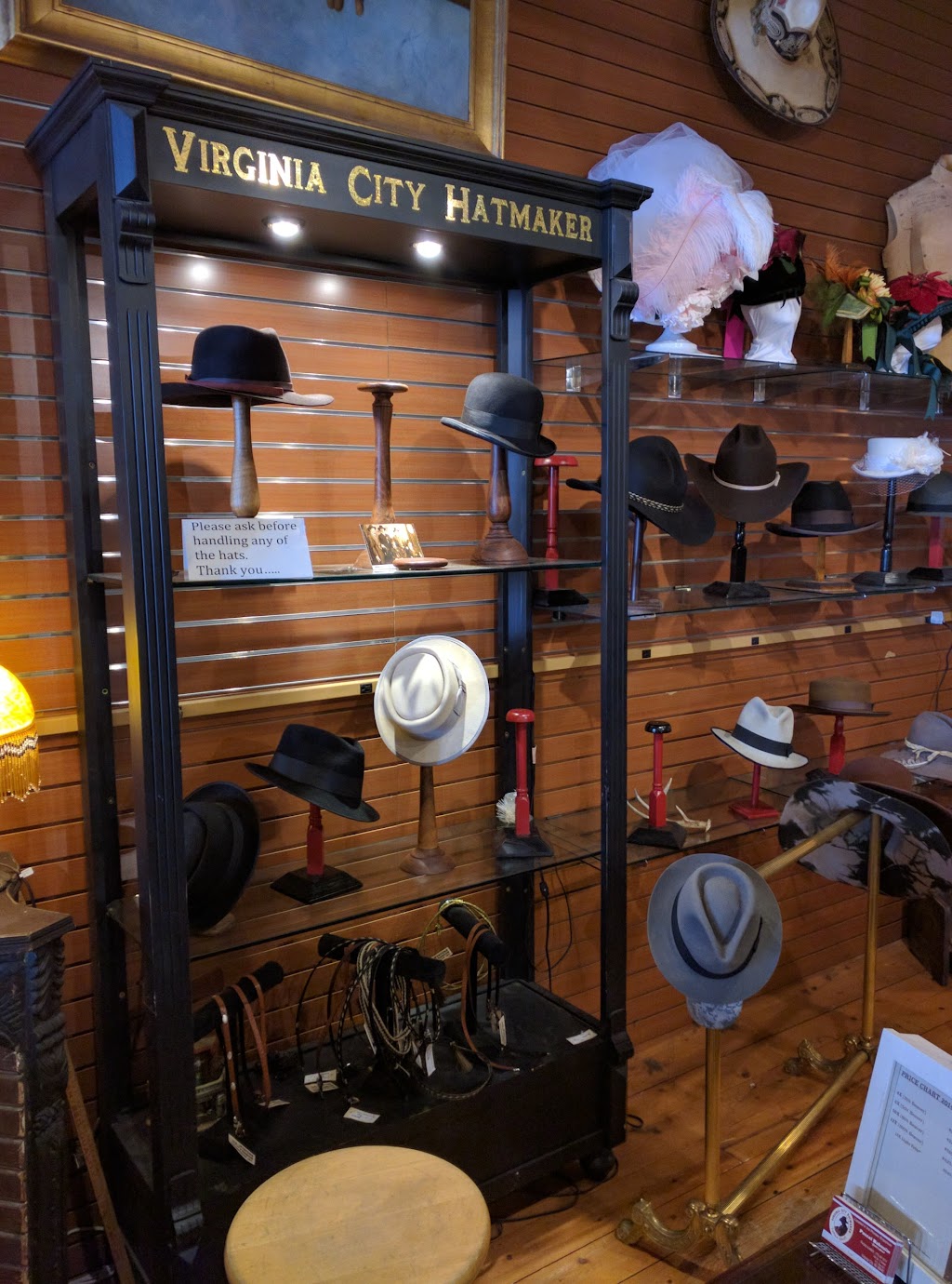 Pioneer Emporium & Virginia City Hat Maker | 144 S C St, Virginia City, NV 89440, USA | Phone: (775) 847-9214