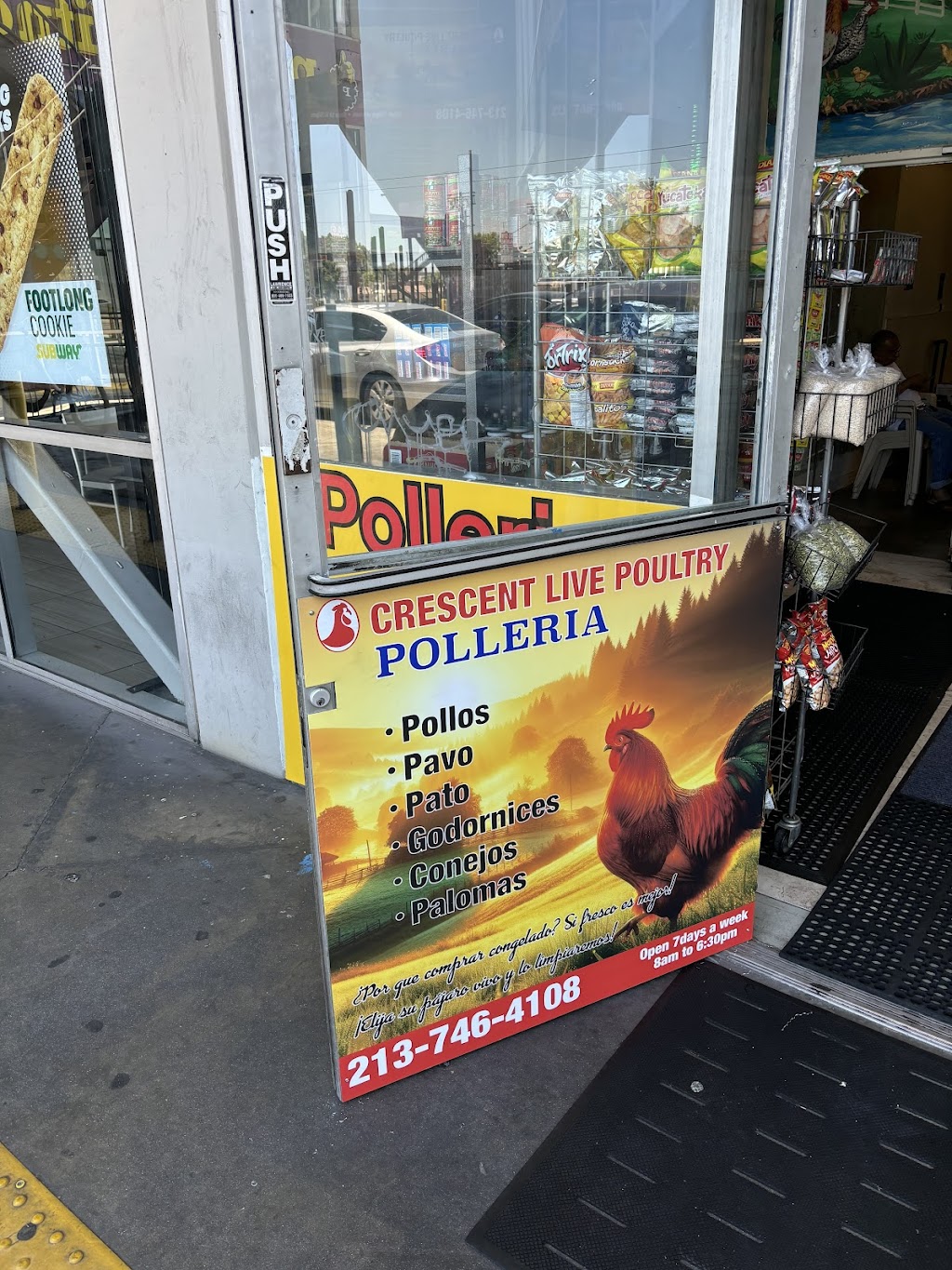 Crescent Live Poultry | 1000 E Washington Blvd, Los Angeles, CA 90021, USA | Phone: (213) 746-4108
