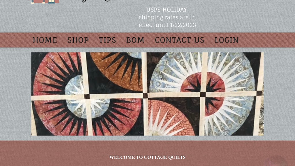Cottage Quilts | 3045 Madrid Dr, El Dorado Hills, CA 95762, USA | Phone: (530) 558-9055