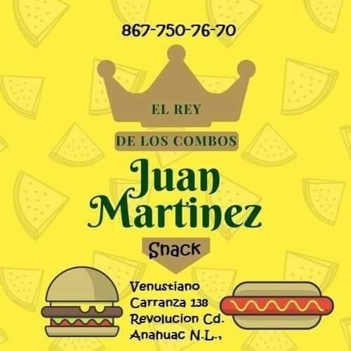 Juan Mtz. Snack | Venusiano Carranza 138, Revolución, 65032 Anáhuac, N.L., Mexico | Phone: 867 750 7670