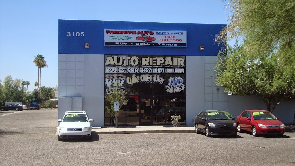 FREDRIKS AUTO | 3105 E Main St, Mesa, AZ 85213, USA | Phone: (480) 786-8000