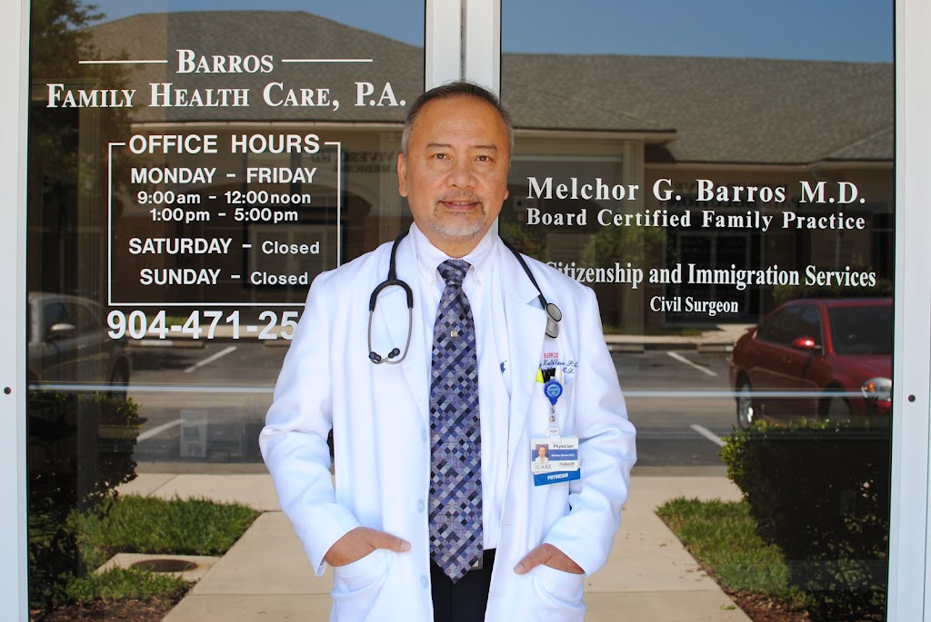 Barros Family Healthcare | 1301 Plantation Island Dr S STE 102B, St. Augustine, FL 32080, USA | Phone: (904) 471-2593