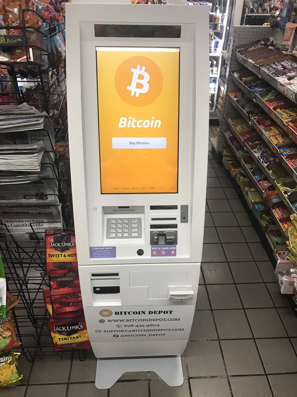 Bitcoin Depot ATM | 33 S Val Vista Dr, Gilbert, AZ 85296, USA | Phone: (678) 435-9604