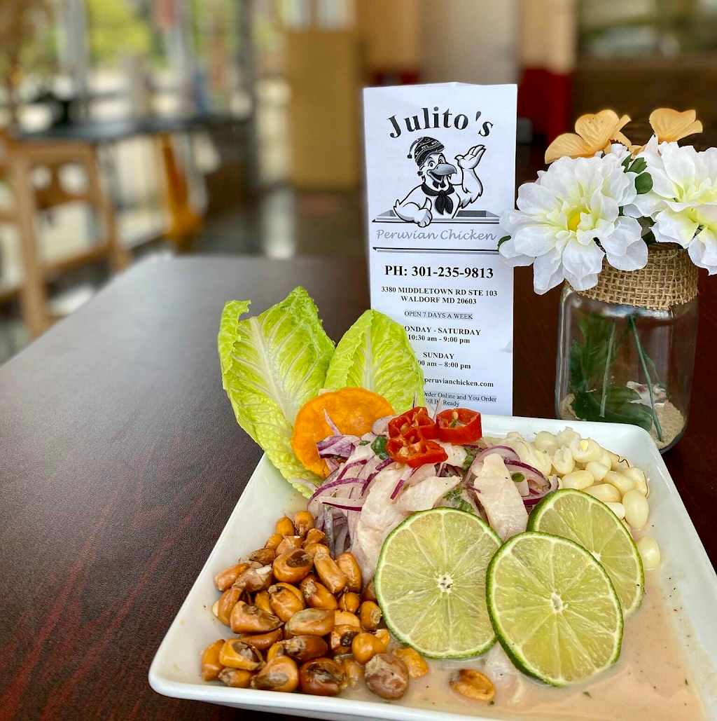 Julitos Peruvian Chicken | 3380 Middletown Rd suite 103, Waldorf, MD 20603 | Phone: (301) 235-9813