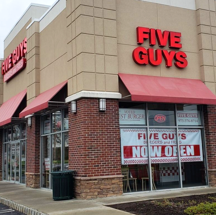 Five Guys | 201 Route 22 East, Springfield, NJ 07081, USA | Phone: (973) 376-8714